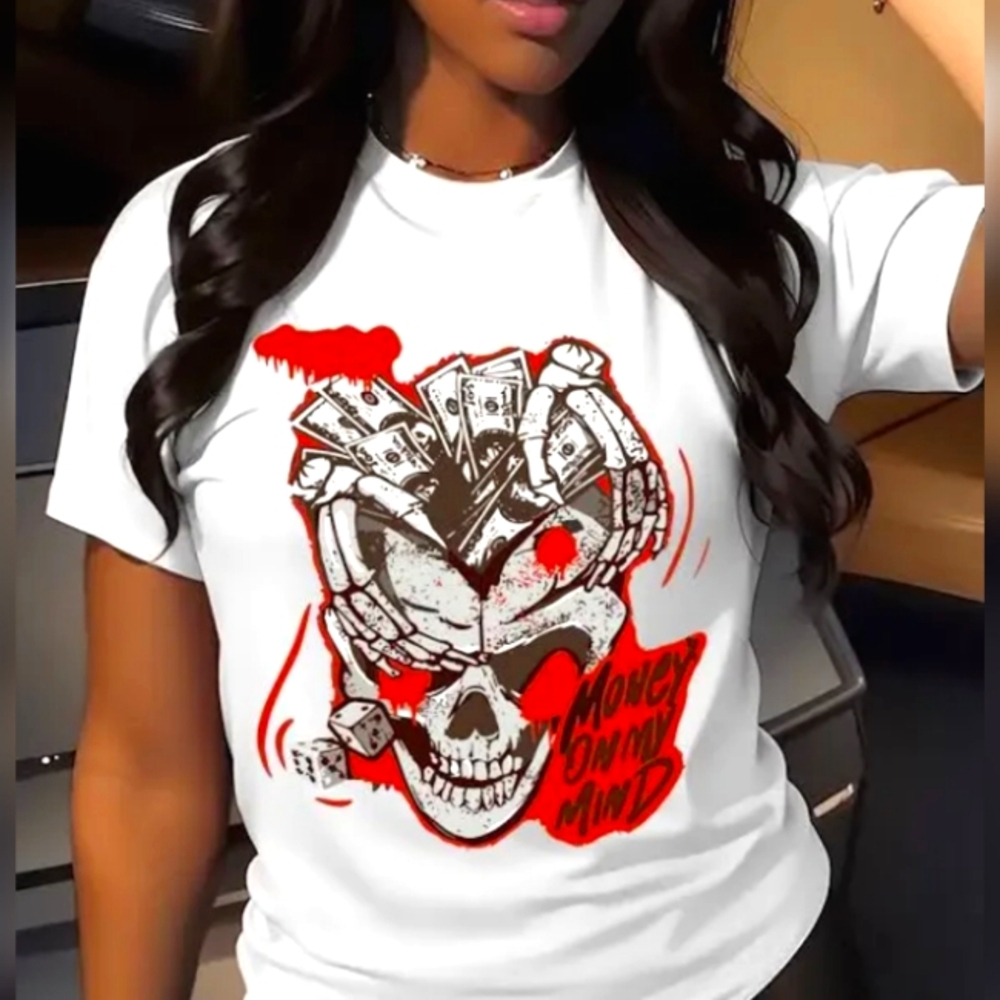Women's Money On My Mind Graphic T-Shirt